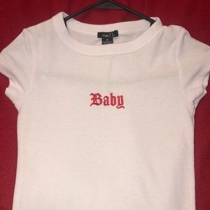 Rue 21 baby shirt , size XS